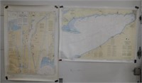 2 maps: Welland Canal, Niagara river, note