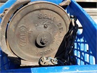 Yale 1-Ton Spur Gear Chain Hoist