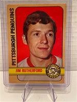 Jim Rutherford 1972/73 Rookie Card