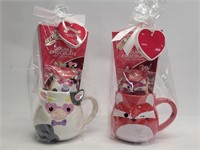 2pk Squishmallow Hot Cocoa Mix with Mugs