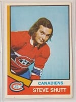 1974-75 Steve Shutt Rookie Card