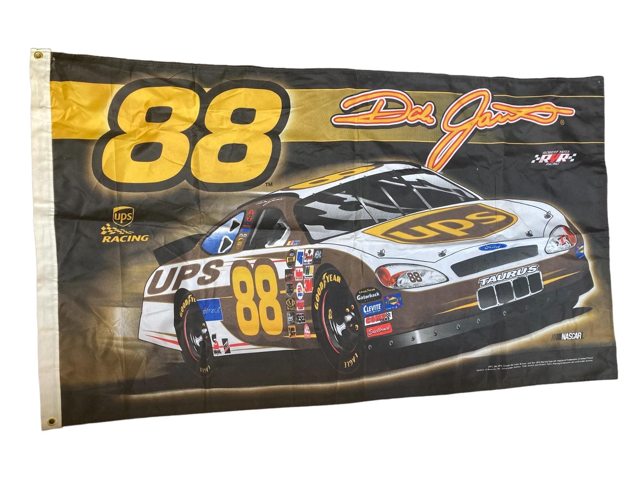 35x60” Dale Jarrett UPS Racing Flag