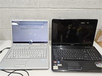 DELL powers Up Lap Top, UNTESTED Toshiba