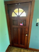 Interior wood doors, exterior door