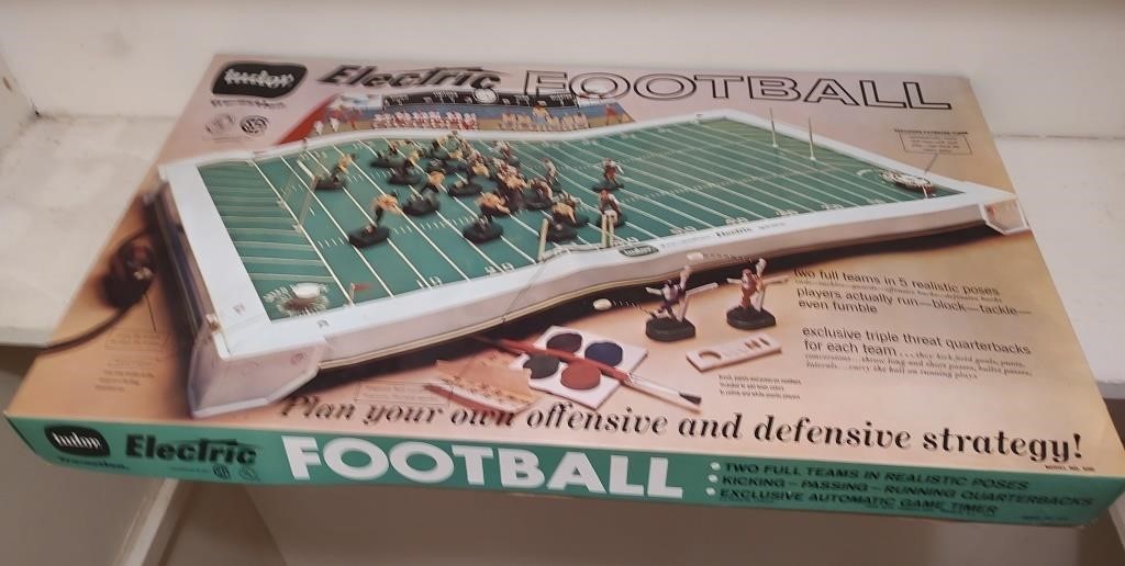 Vintage Tudor Electric Football Games