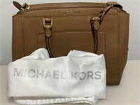 Michael Kors Brown Leather Bag w/ Dust Bag