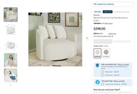 B2488  Beautiful Drew Chair by Drew Barrymore