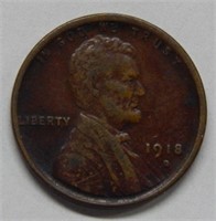 1918 D Lincoln Wheat Cent