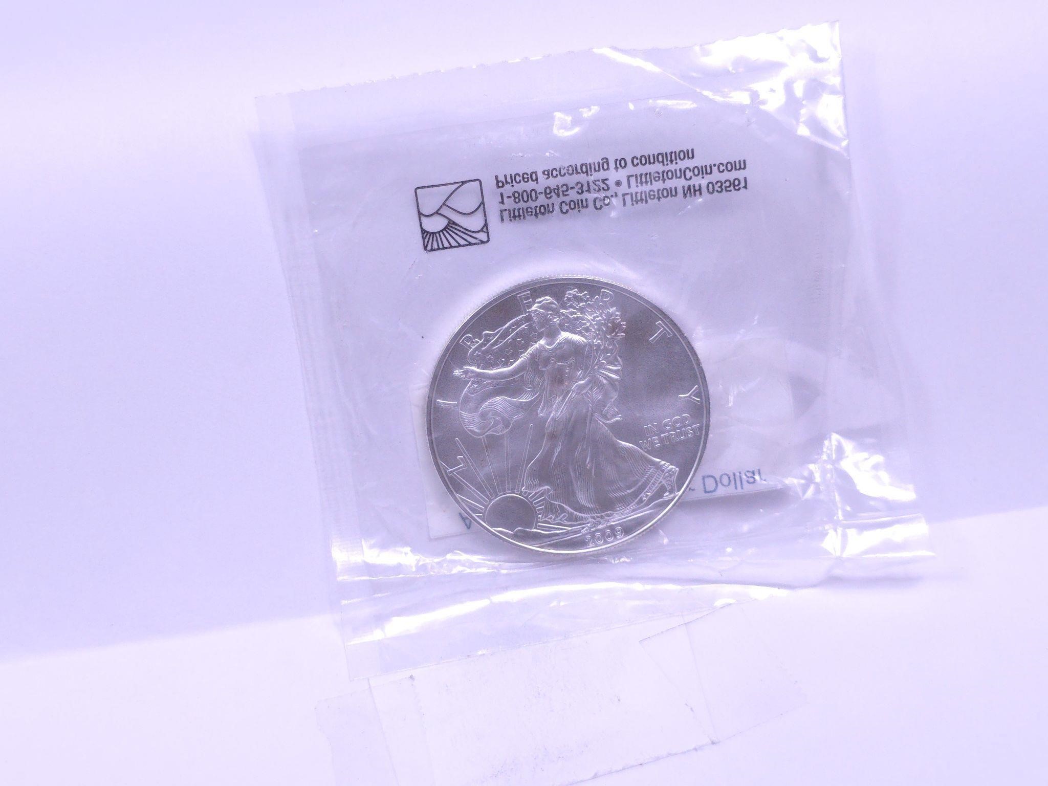 2009 American Eagle Silver Dollar Uncirculated