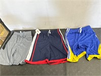 New (3) pairs youth XL athletic shorts by Liberty