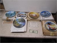 Lot of Collector Plates w/ Boxes