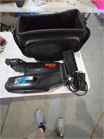 RCA camcorder, soft side case, batteries & charger