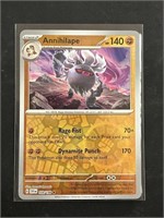 Annihilape Hologram Pokémon Card