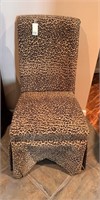 Cheetah Print Chair