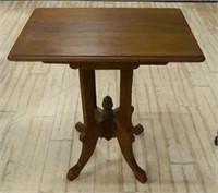 American Eastlake Oak Parlor Table.