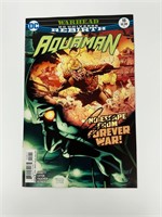 Autograph COA Aquaman #18 Comics