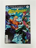 Autograph COA Aquaman #23 Comics