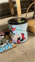 Mickey Mouse holiday tin