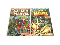 Captain Marvel #31 & 36 (1975)