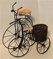 Metal Decorative Bicycles, 17x16in and 18x19in