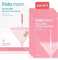 Lot of 5 Frida Mom Alcohol Test Strips for Breastm