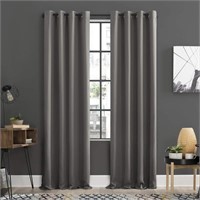 Sun Zero Blackout Curtain Panel Gray $29