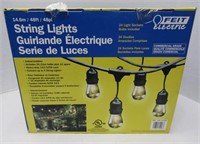 New 48ft Outdoor String Lights
