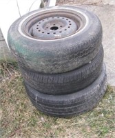 (3) Various tires.
