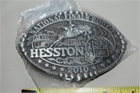 Hesston National Finals Rodeo Belt Buckle 2010