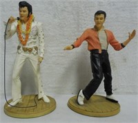 2 Elvis figurines