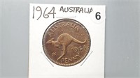 1964 Australia One Penny gn4006