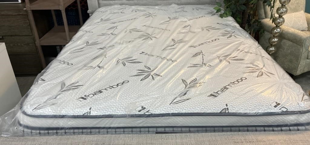 Queen Size Bamboo Mattress And Box Spring