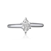 14K WHITE GOLD 1.00CT DIAMOND RING