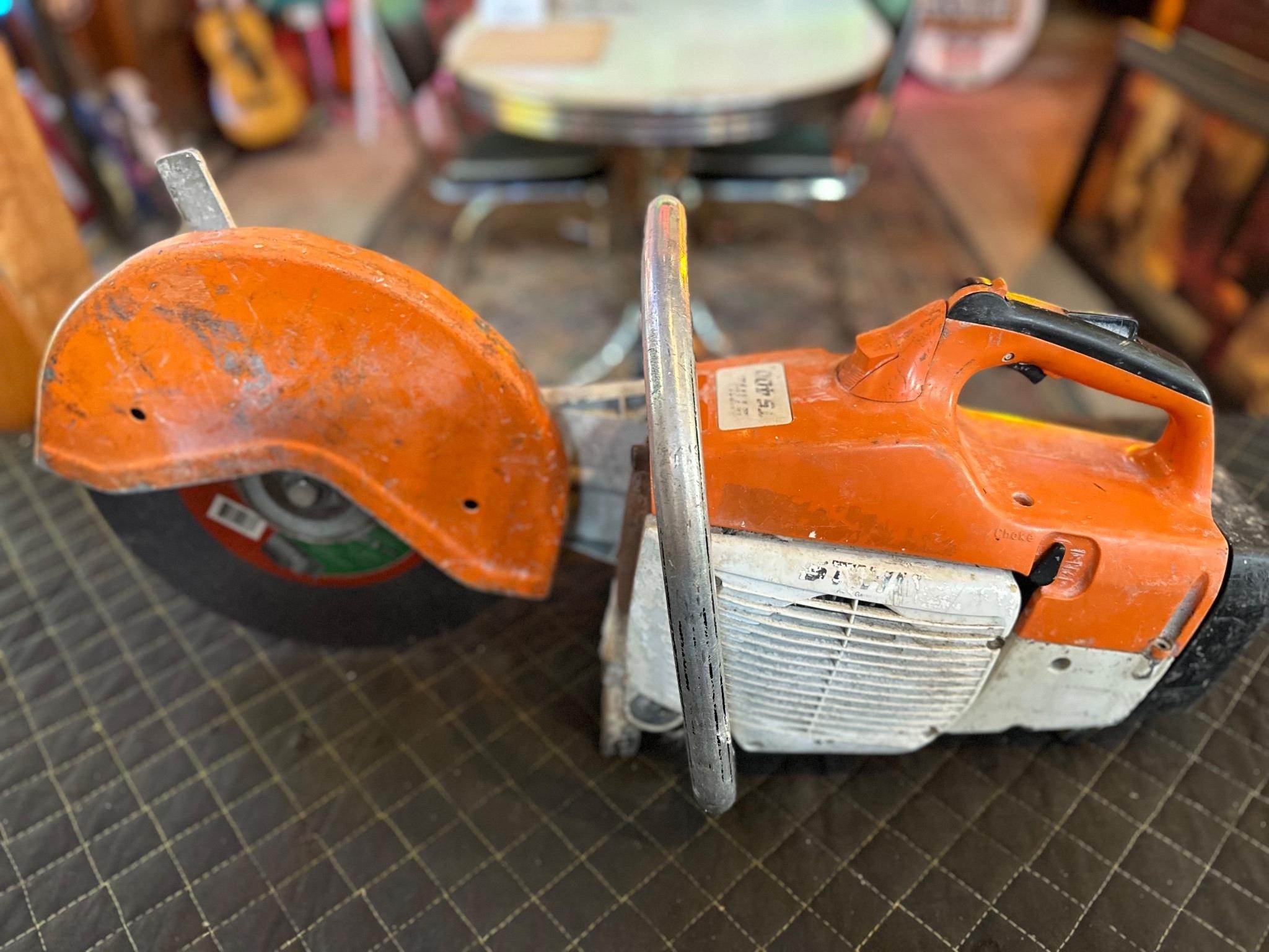 Stihl TS 400 Concrete Saw