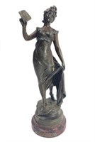 Auguste Moreau, Leventau - Art Nouveau Sculpture