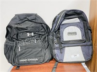2 backpacks