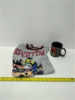 led zeppelin t-shirt (small) and mug