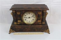 Waterbury Mantle Clock (Has Pendulum, No Key,
