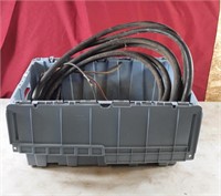 Heavy duty cable with adjustable power controller