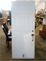 Exterior Door Measures 32" x 79.5" x 1.75" Depth,