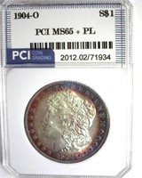 1904-O Morgan MS65+ PL LISTS $450