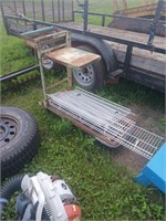 16X36IN ROLLER CART WITH RACKS