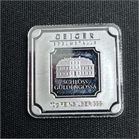10 g Silver Square - Geiger Edelmetalle