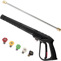 $70 36” Pressure Washer Gun with Extension Wand