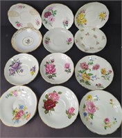 Orphan Bone China Saucers x 12