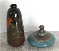 7 1/2" ART POTTERY VASE, PIGEON FORGE VESSEL