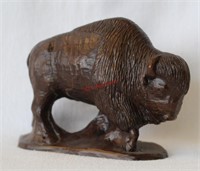 Vintage Red Mill Mfg Crushed Pecan Shell Buffalo