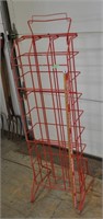 Wire metal bottle rack, 15x15x50