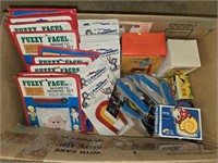 Box lot of vintage toys