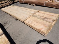 (30)Pcs 16' Rough 1-Side Pine Lumber